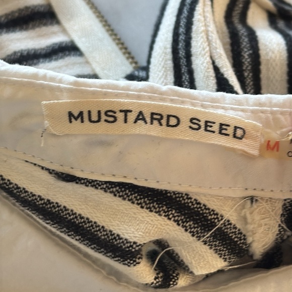 Mustard Seed Striped Top with Collar - Picture 8 of 10